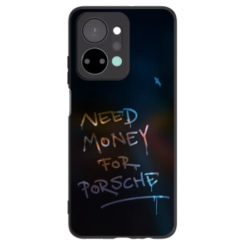 Picasee silikonový černý obal pro Honor X7a - Neon Nights