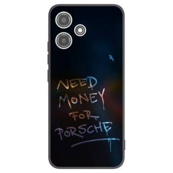 Picasee silikonový černý obal pro Xiaomi Redmi 12 5G - Neon Nights