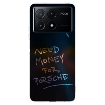 Picasee silikonový průhledný obal pro Xiaomi Poco X6 Pro - Neon Nights