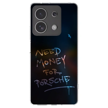 Picasee silikonový průhledný obal pro Xiaomi Redmi Note 13 4G - Neon Nights
