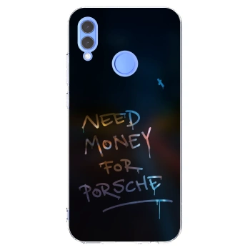 Picasee silikonový průhledný obal pro Huawei P Smart 2019 - Neon Nights