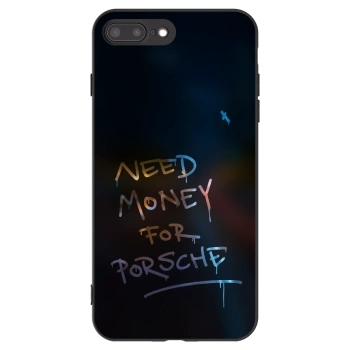 Picasee silikonový černý obal pro Apple iPhone 8 Plus - Neon Nights