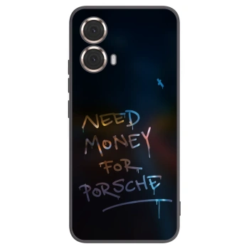 Picasee silikonový černý obal pro Motorola Moto G85 - Neon Nights