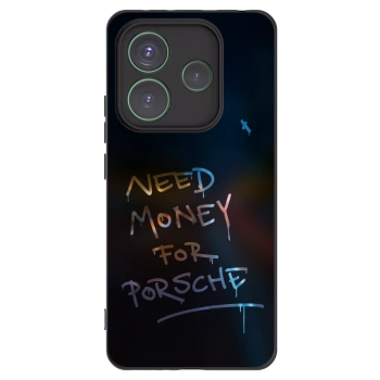 Picasee silikonový černý obal pro Xiaomi Redmi Note 14 5G - Neon Nights