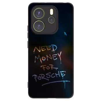 Picasee silikonový černý obal pro Xiaomi Redmi Note 14 4G - Neon Nights