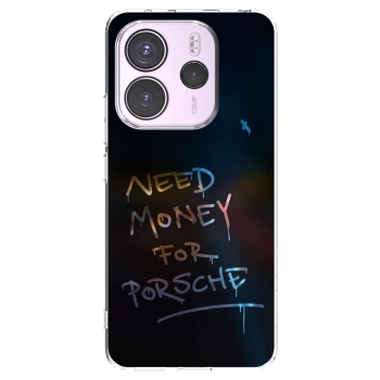 Picasee silikonový průhledný obal pro Xiaomi Redmi Note 14 4G - Neon Nights