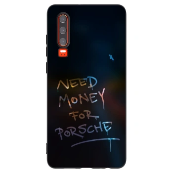 Picasee silikonový černý obal pro Huawei P30 - Neon Nights