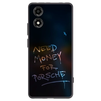 Picasee silikonový černý obal pro Motorola Moto E14 - Neon Nights