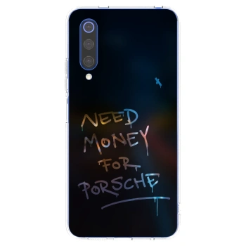 Picasee silikonový průhledný obal pro Xiaomi Mi 9 SE - Neon Nights
