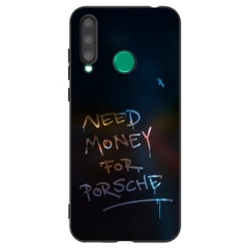 Picasee silikonový černý obal pro Honor 20 Lite - Neon Nights