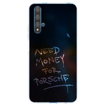 Picasee silikonový průhledný obal pro Huawei Nova 5T - Neon Nights