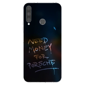 Picasee silikonový průhledný obal pro Huawei P40 Lite E - Neon Nights