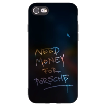 Picasee silikonový černý obal pro Apple iPhone SE 2020 - Neon Nights