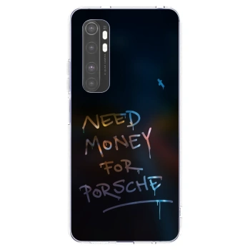 Picasee silikonový průhledný obal pro Xiaomi Mi Note 10 Lite - Neon Nights