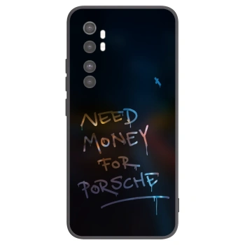 Picasee silikonový černý obal pro Xiaomi Mi Note 10 Lite - Neon Nights