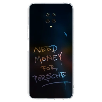 Picasee silikonový průhledný obal pro Xiaomi Redmi Note 9S - Neon Nights