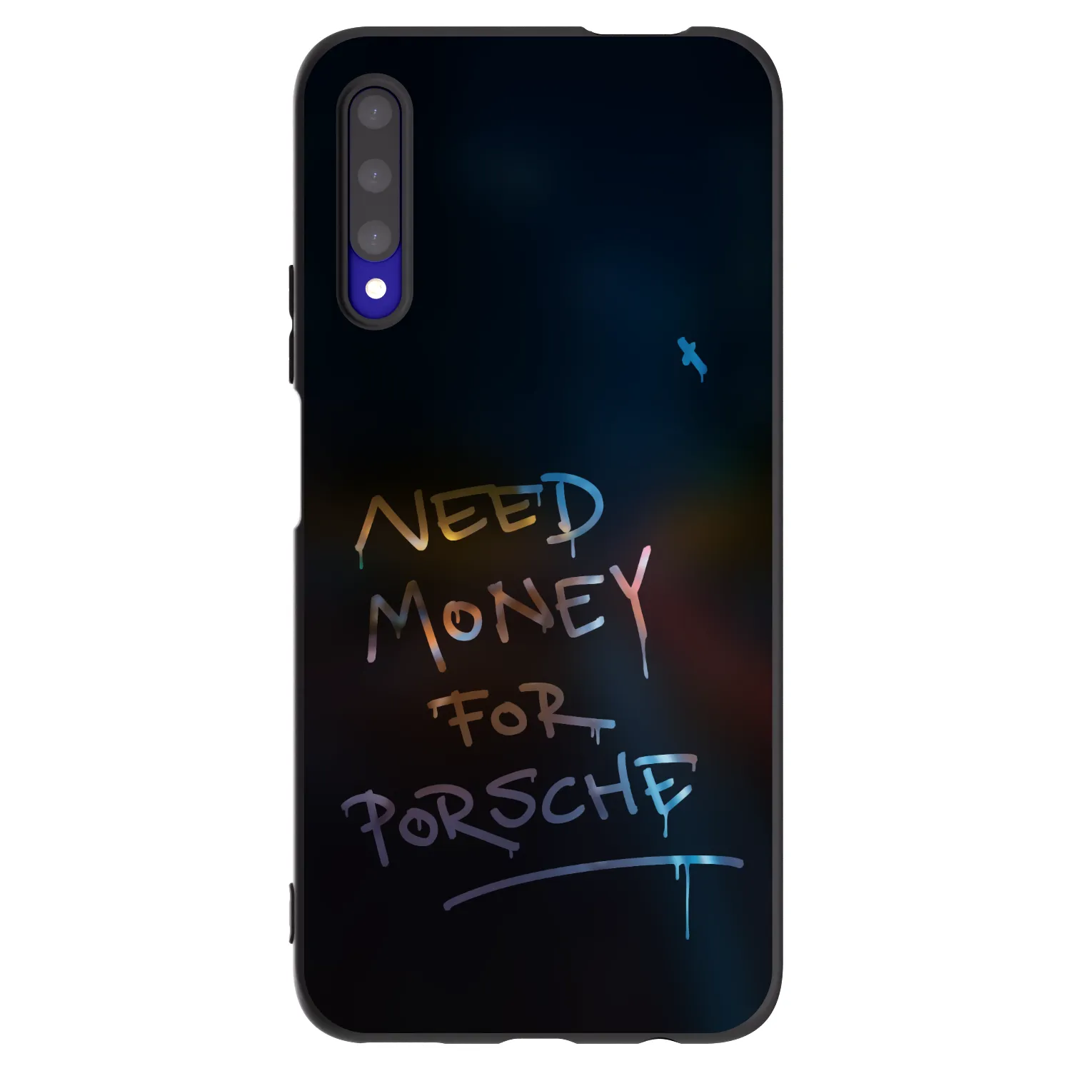 Picasee silikonový černý obal pro Honor 9X Pro - Neon Nights