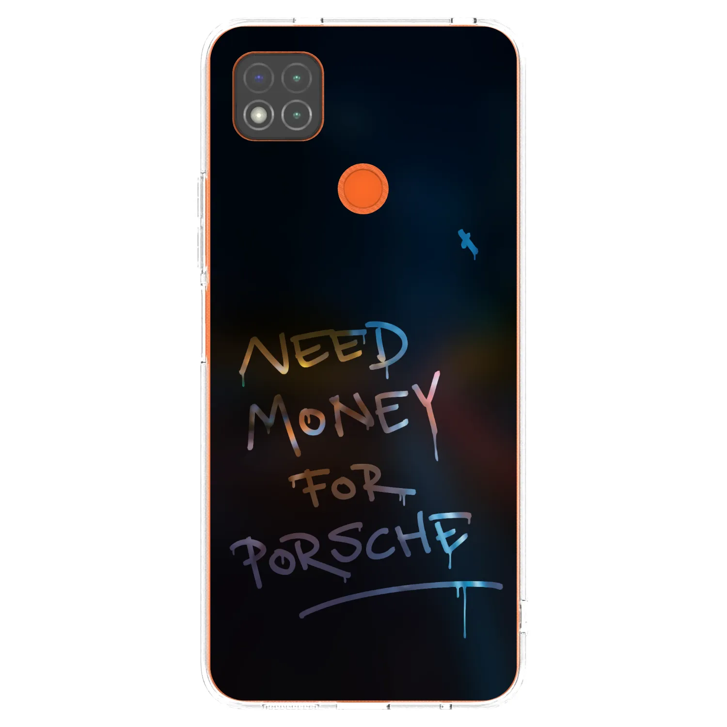 Picasee silikonový průhledný obal pro Xiaomi Redmi 9C - Neon Nights