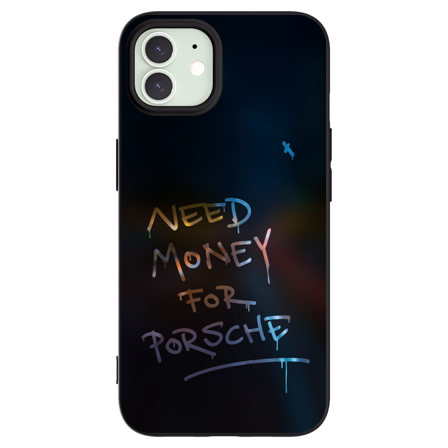 Picasee silikonový černý obal pro Apple iPhone 12 - Neon Nights