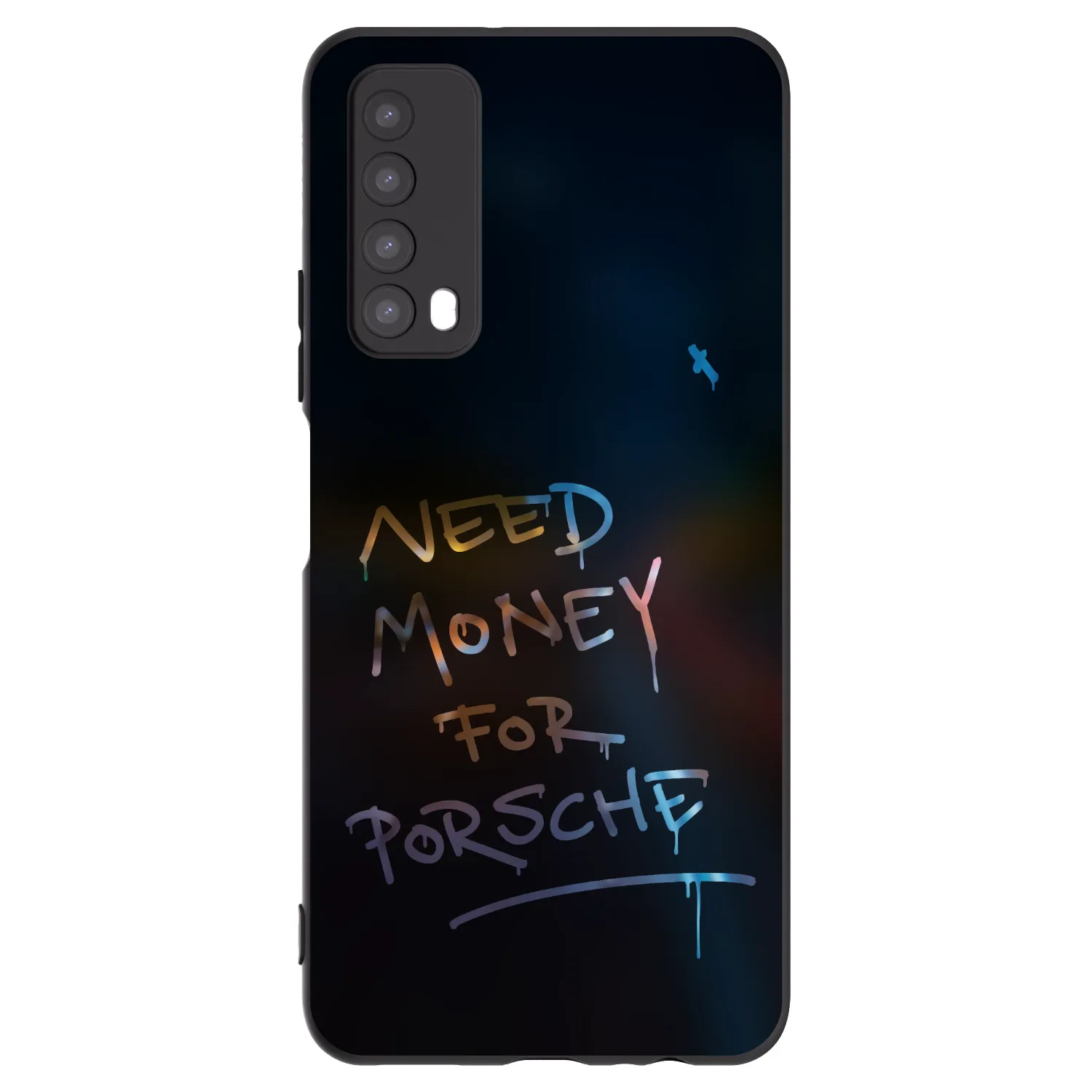 Picasee silikonový černý obal pro Huawei P Smart 2021 - Neon Nights