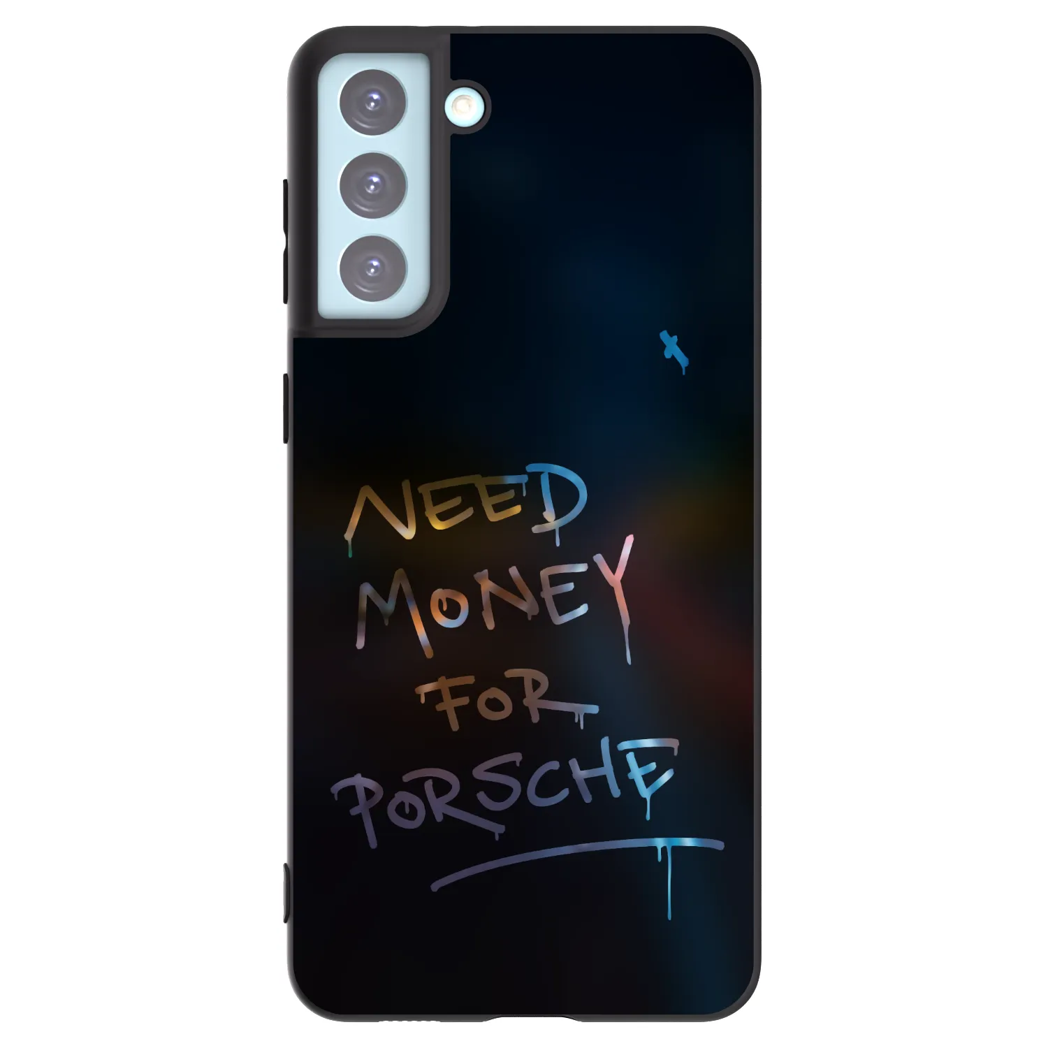 Picasee silikonový černý obal pro Samsung Galaxy S21+ 5G G996F - Neon Nights