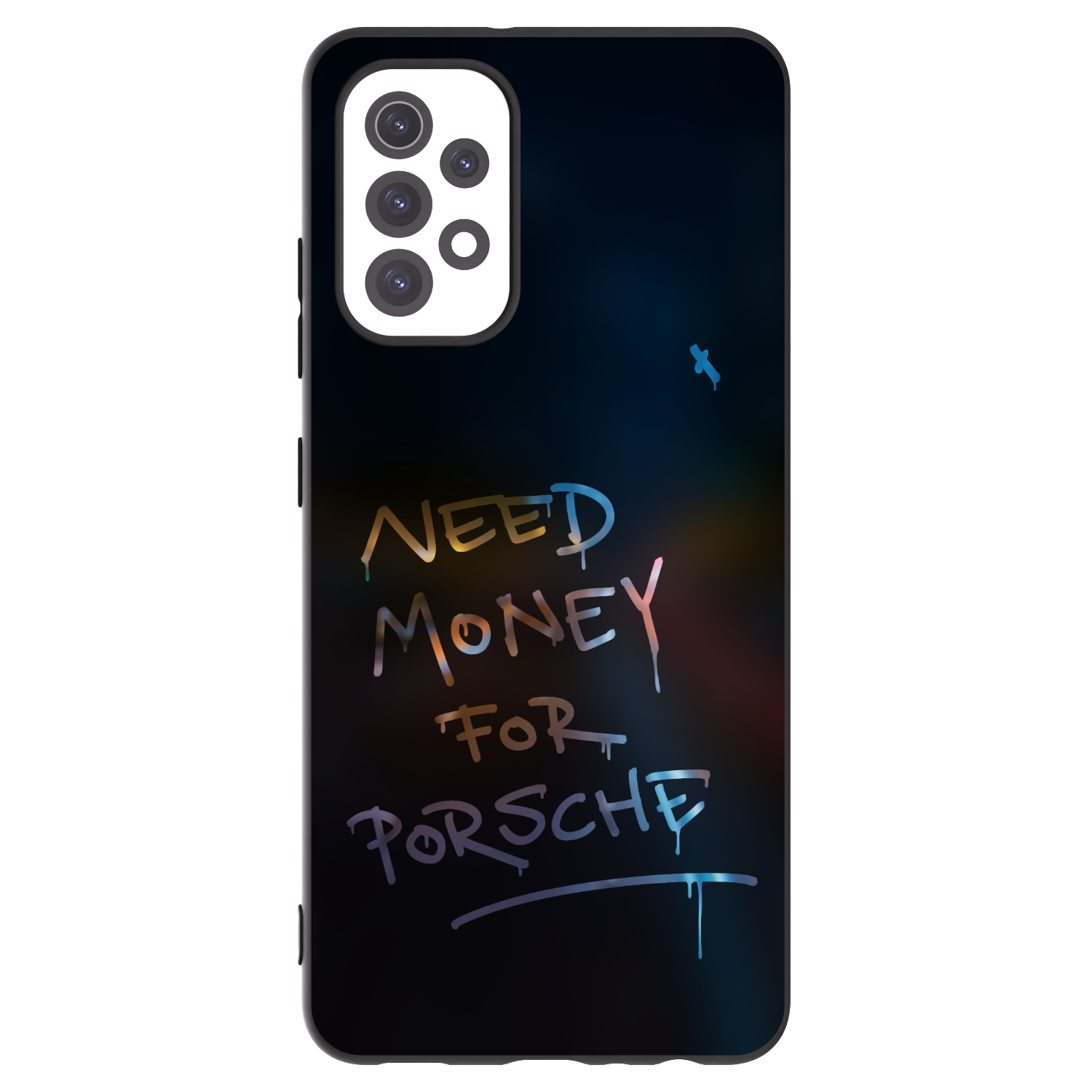 Picasee silikonový černý obal pro Samsung Galaxy A32 5G A326B - Neon Nights