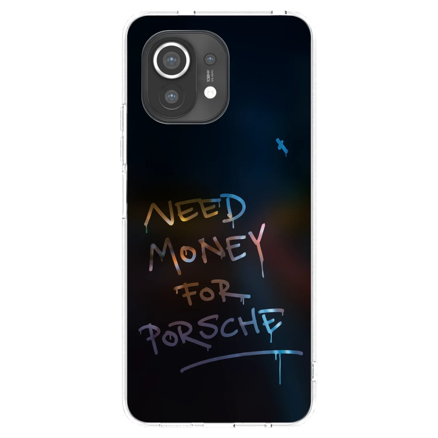 Picasee silikonový průhledný obal pro Xiaomi Mi 11 - Neon Nights