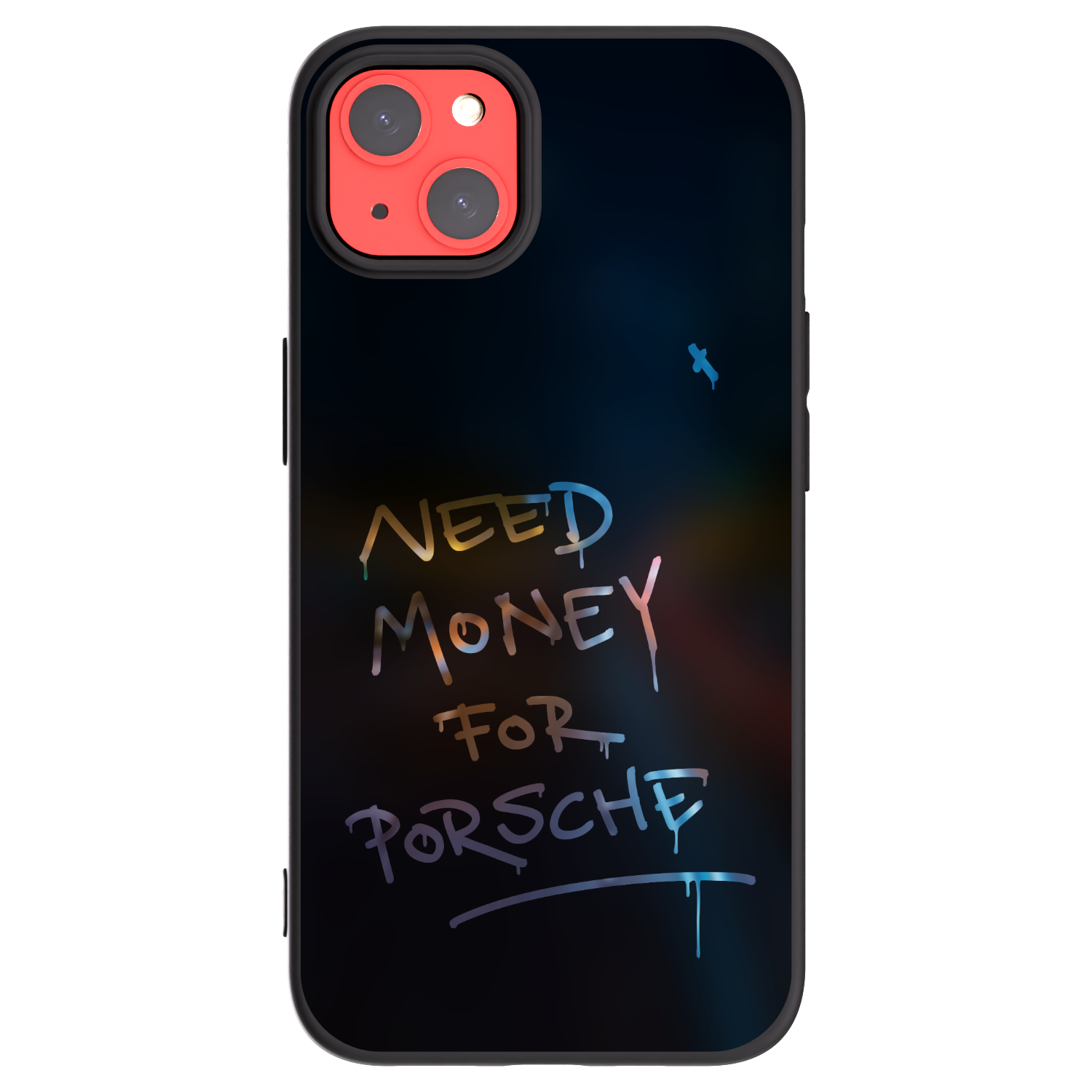 Picasee silikonový černý obal pro Apple iPhone 13 - Neon Nights