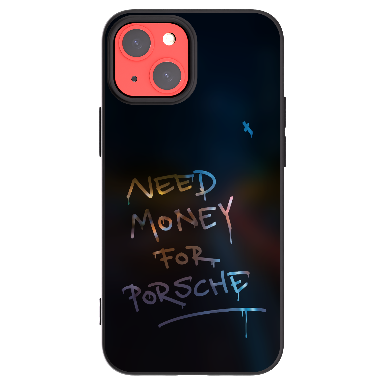 Picasee silikonový černý obal pro Apple iPhone 13 mini - Neon Nights