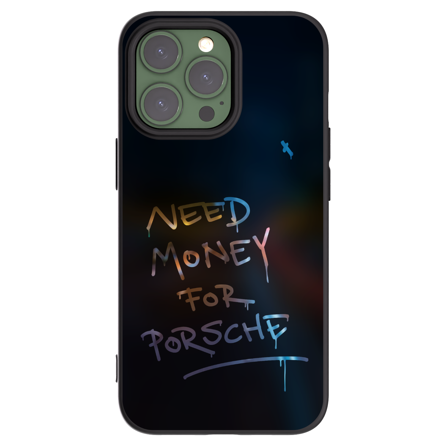 Picasee silikonový černý obal pro Apple iPhone 13 Pro - Neon Nights