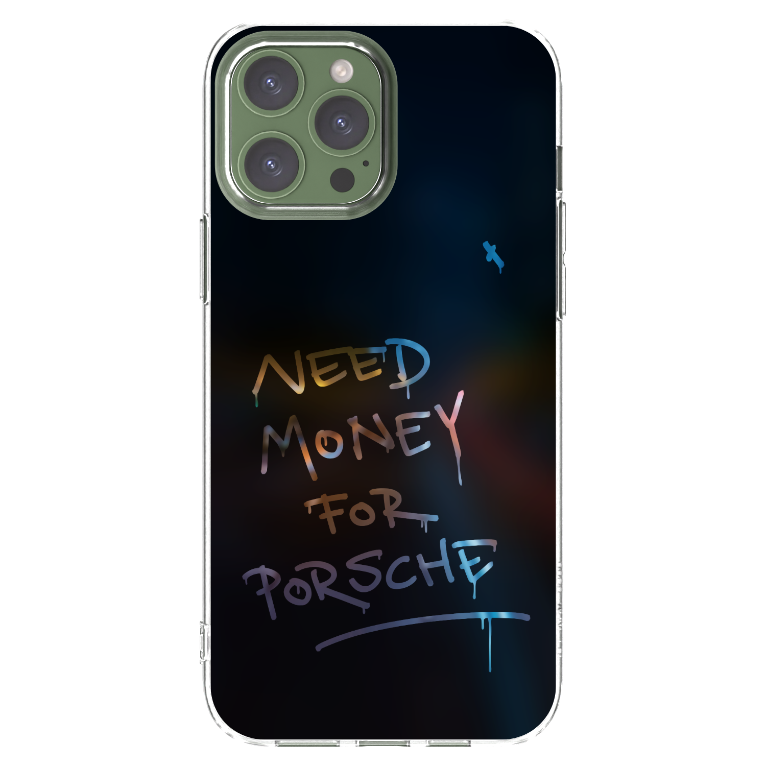 Picasee silikonový průhledný obal pro Apple iPhone 13 Pro Max - Neon Nights