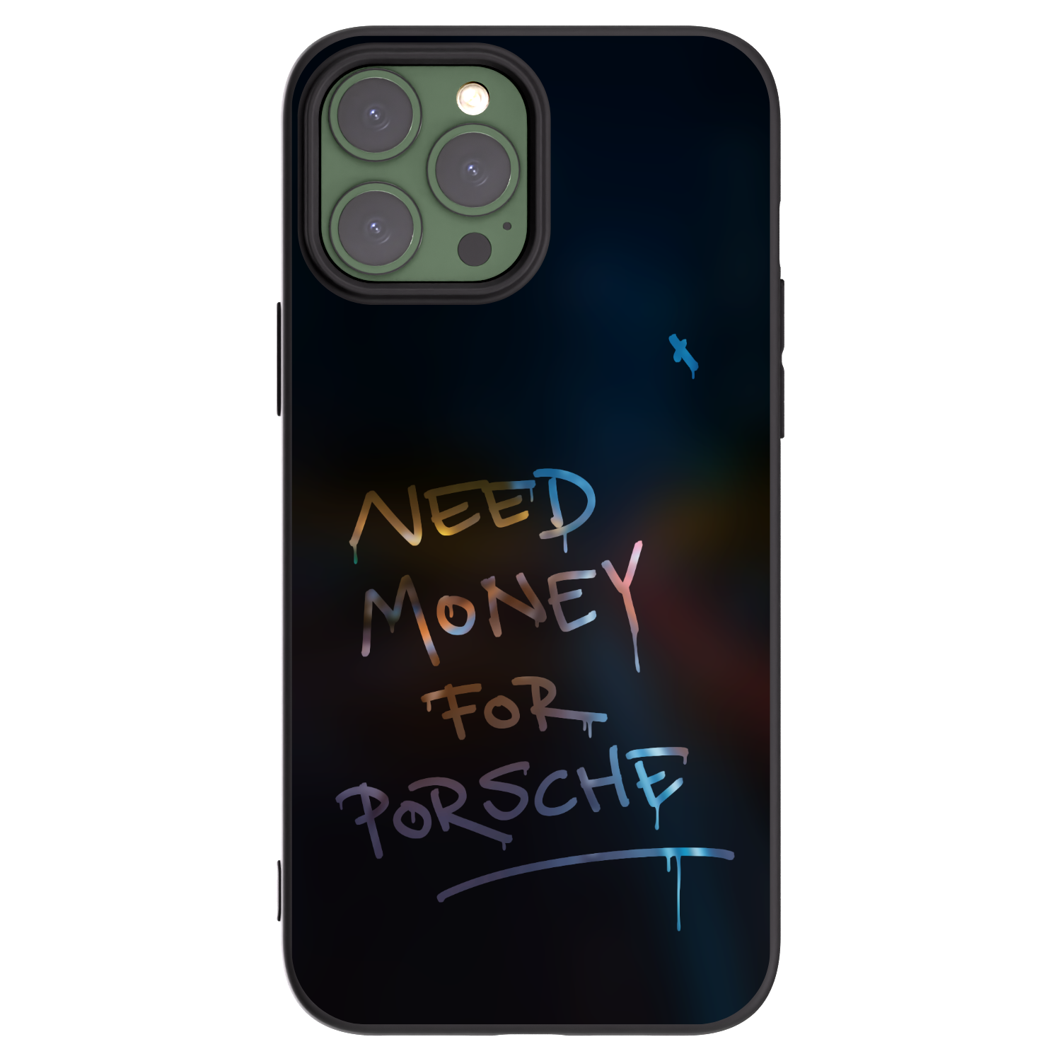 Picasee silikonový černý obal pro Apple iPhone 13 Pro Max - Neon Nights