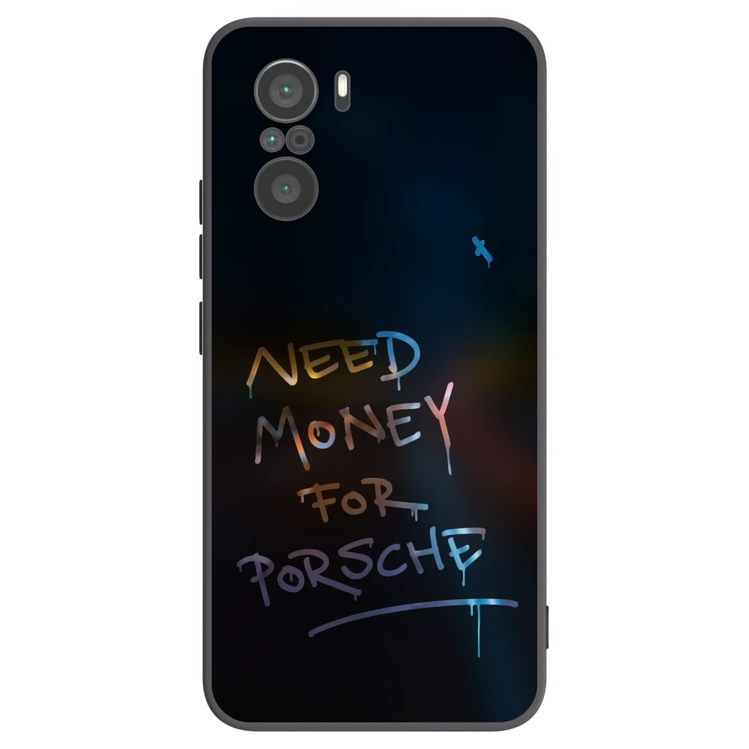 Picasee silikonový černý obal pro Xiaomi Poco F3 - Neon Nights