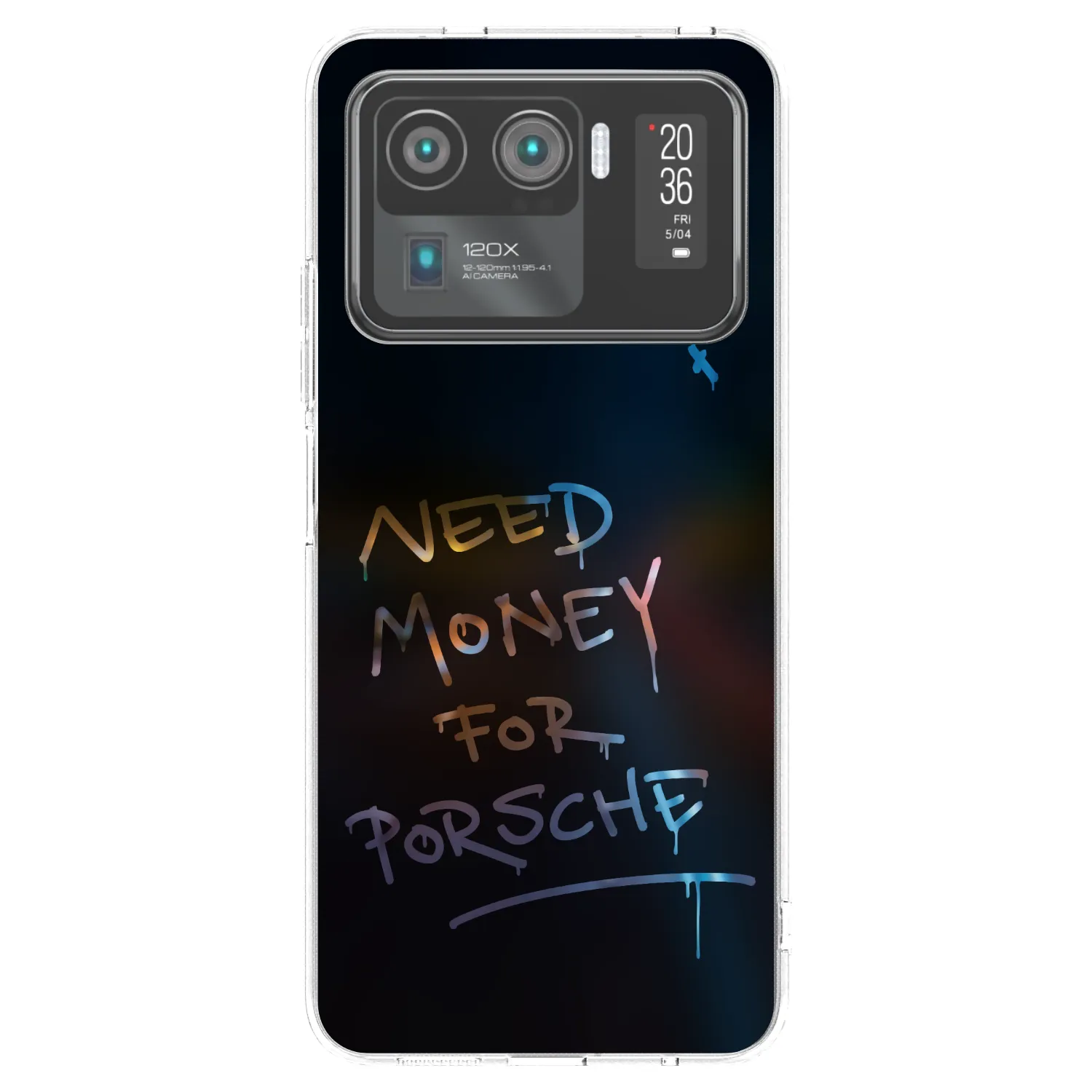 Picasee silikonový průhledný obal pro Xiaomi Mi 11 Ultra - Neon Nights