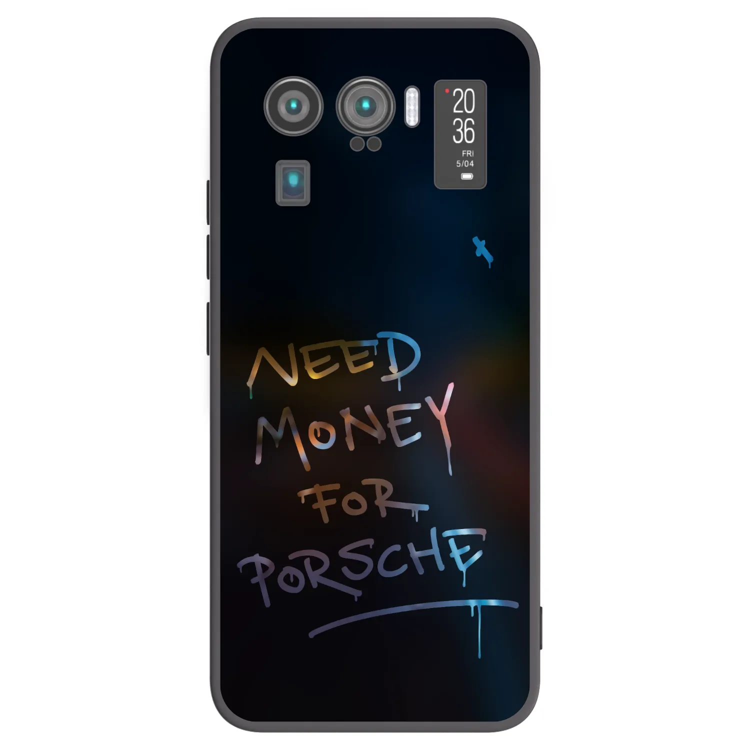 Picasee silikonový černý obal pro Xiaomi Mi 11 Ultra - Neon Nights