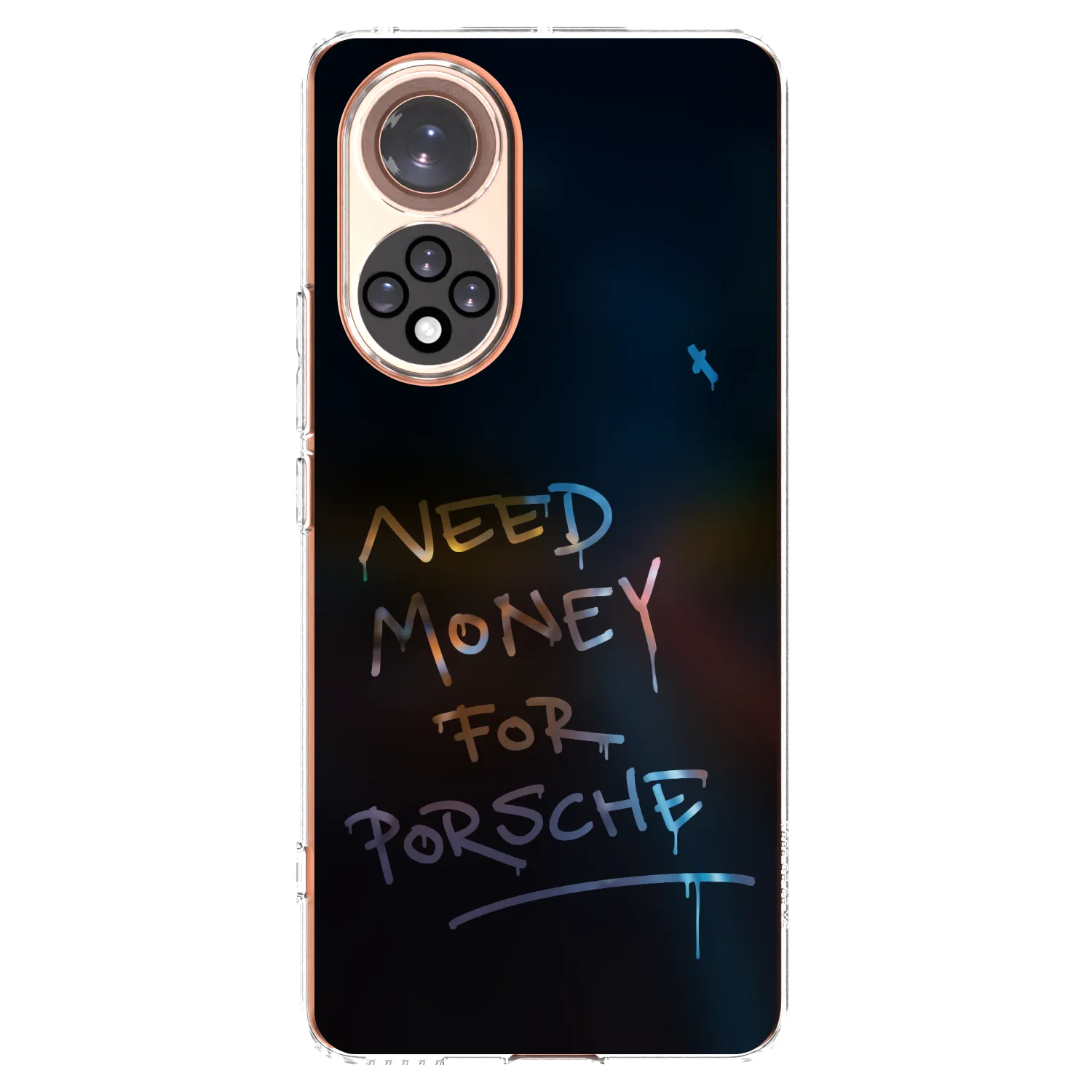 Picasee silikonový průhledný obal pro Honor 50 5G - Neon Nights