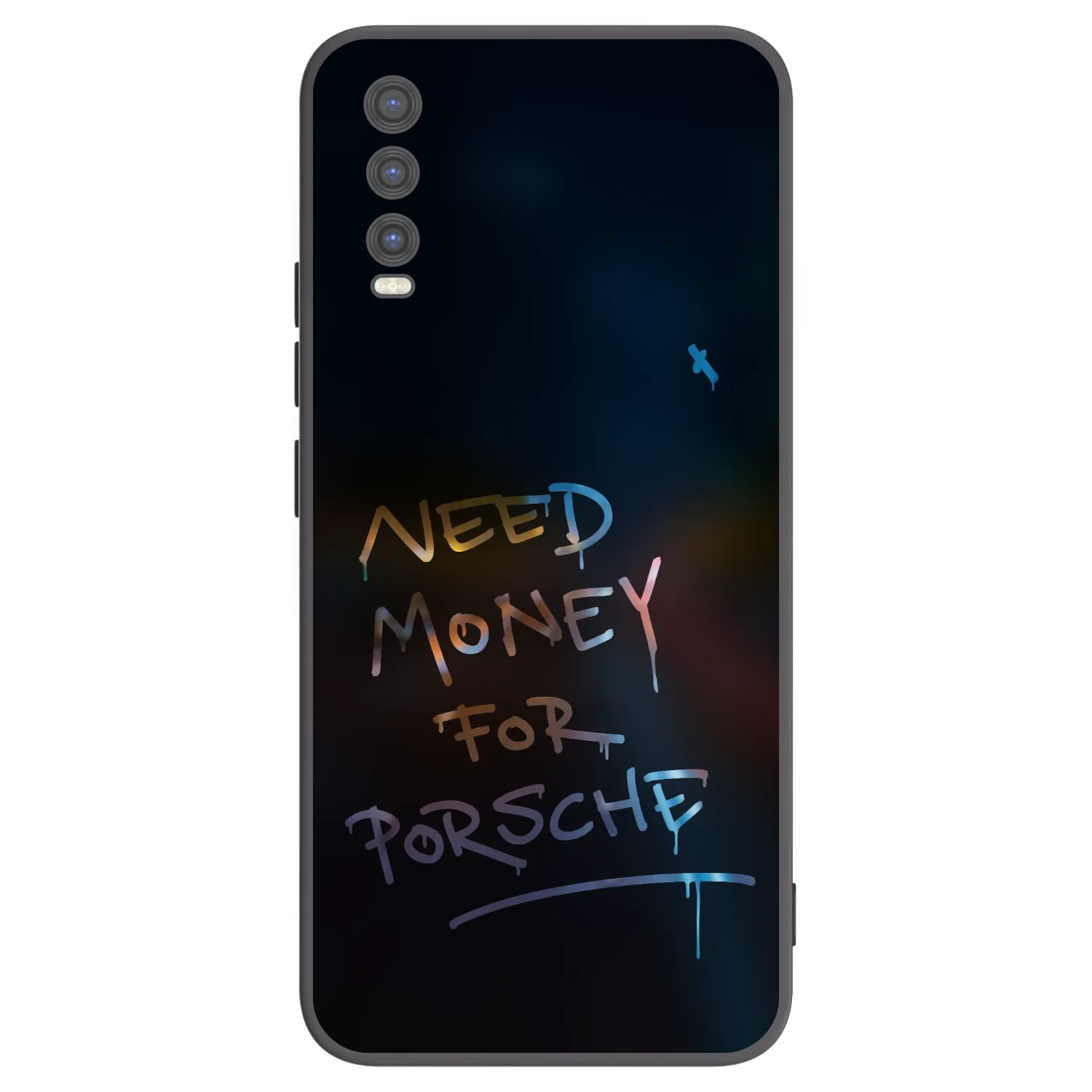 Picasee silikonový černý obal pro Vivo Y20s - Neon Nights