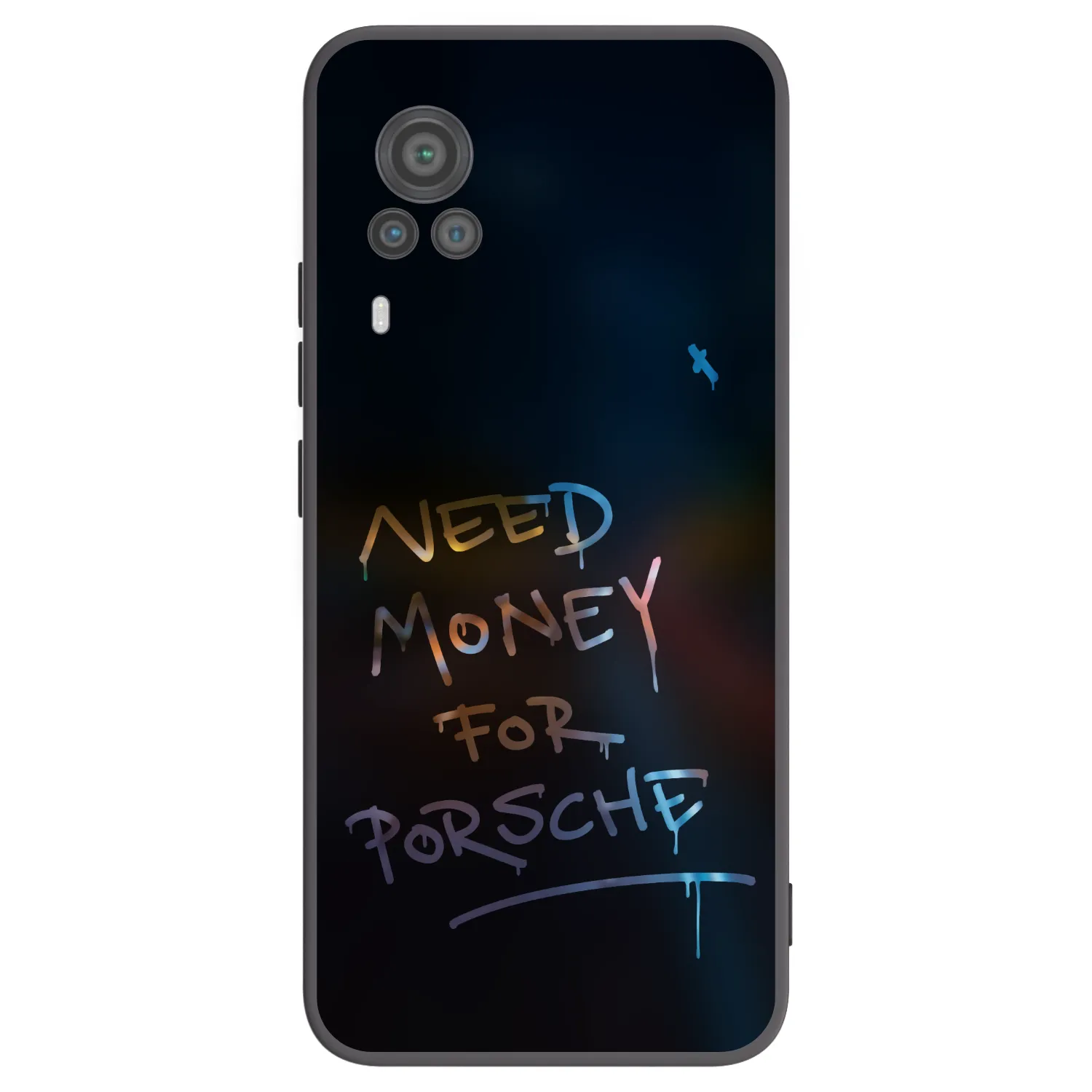 Picasee silikonový černý obal pro Vivo X60 Pro 5G - Neon Nights