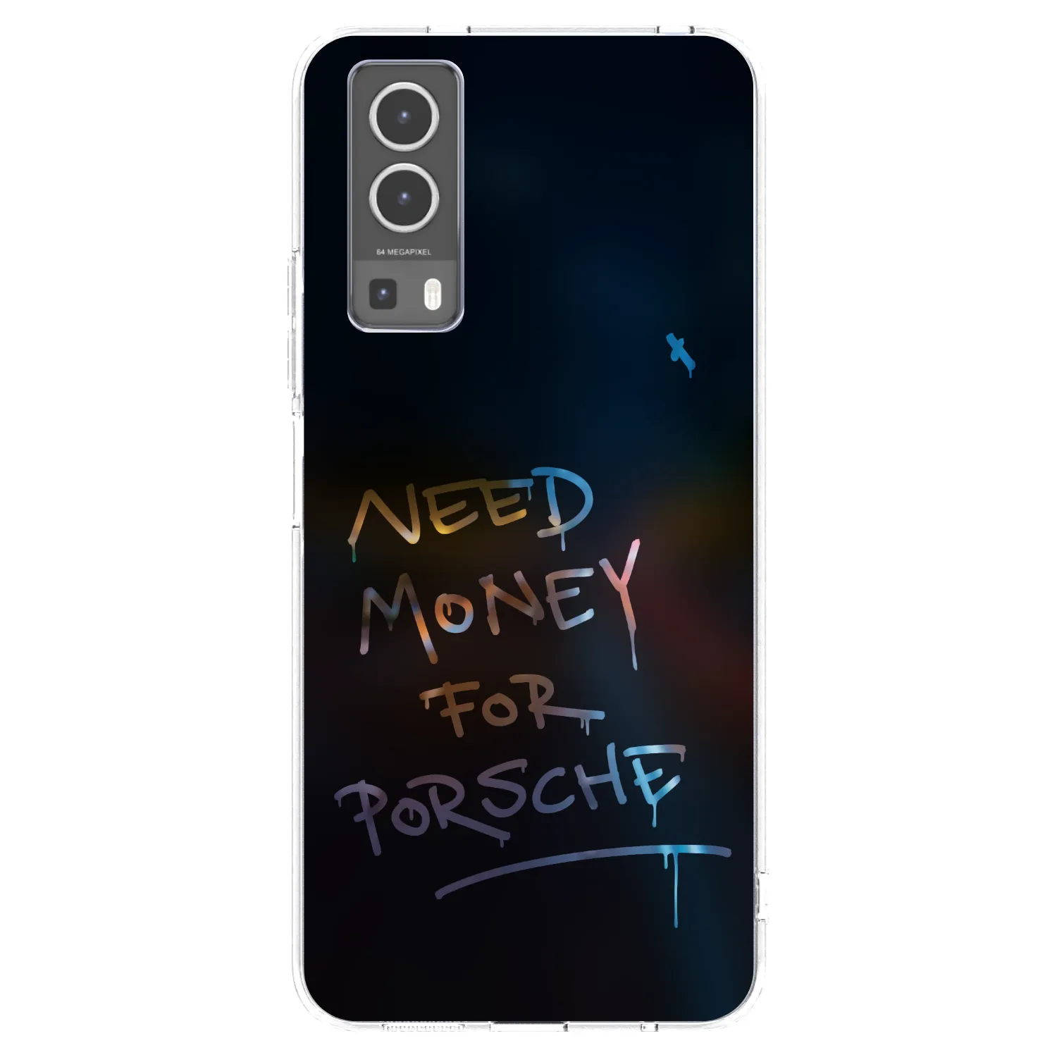 Picasee silikonový průhledný obal pro Vivo Y72 5G - Neon Nights