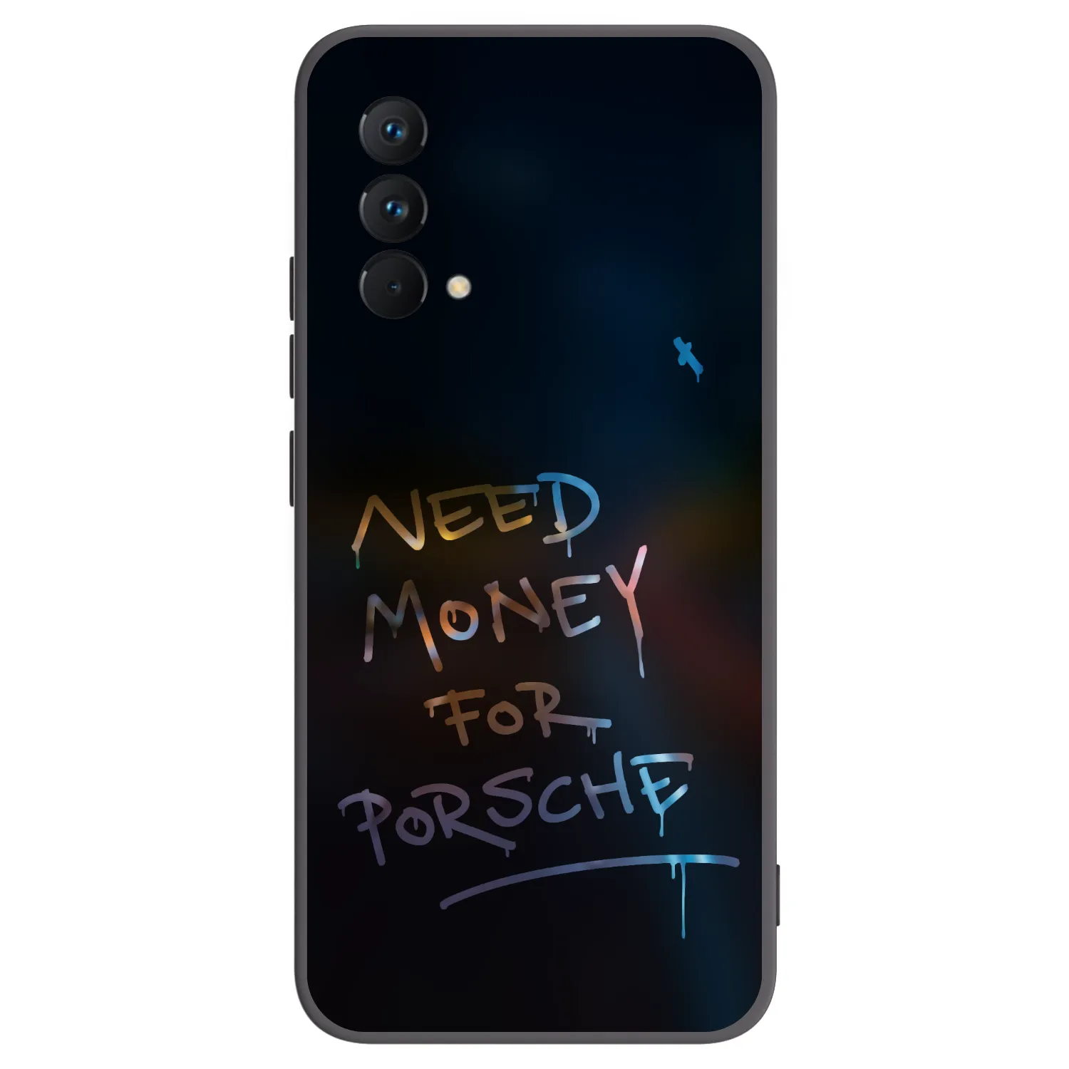 Picasee silikonový černý obal pro Realme GT Master Edition 5G - Neon Nights
