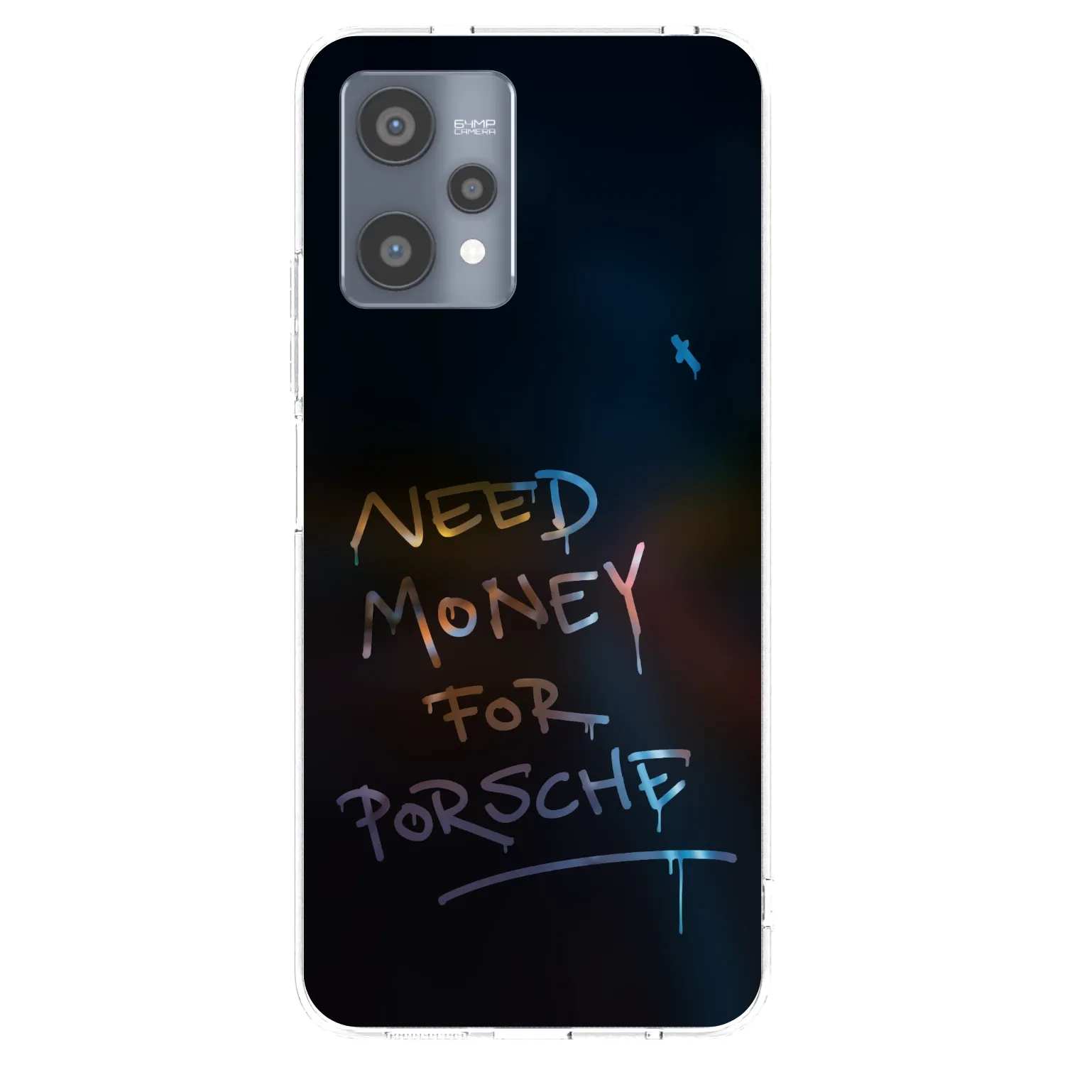 Picasee silikonový průhledný obal pro Realme 9 Pro 5G - Neon Nights
