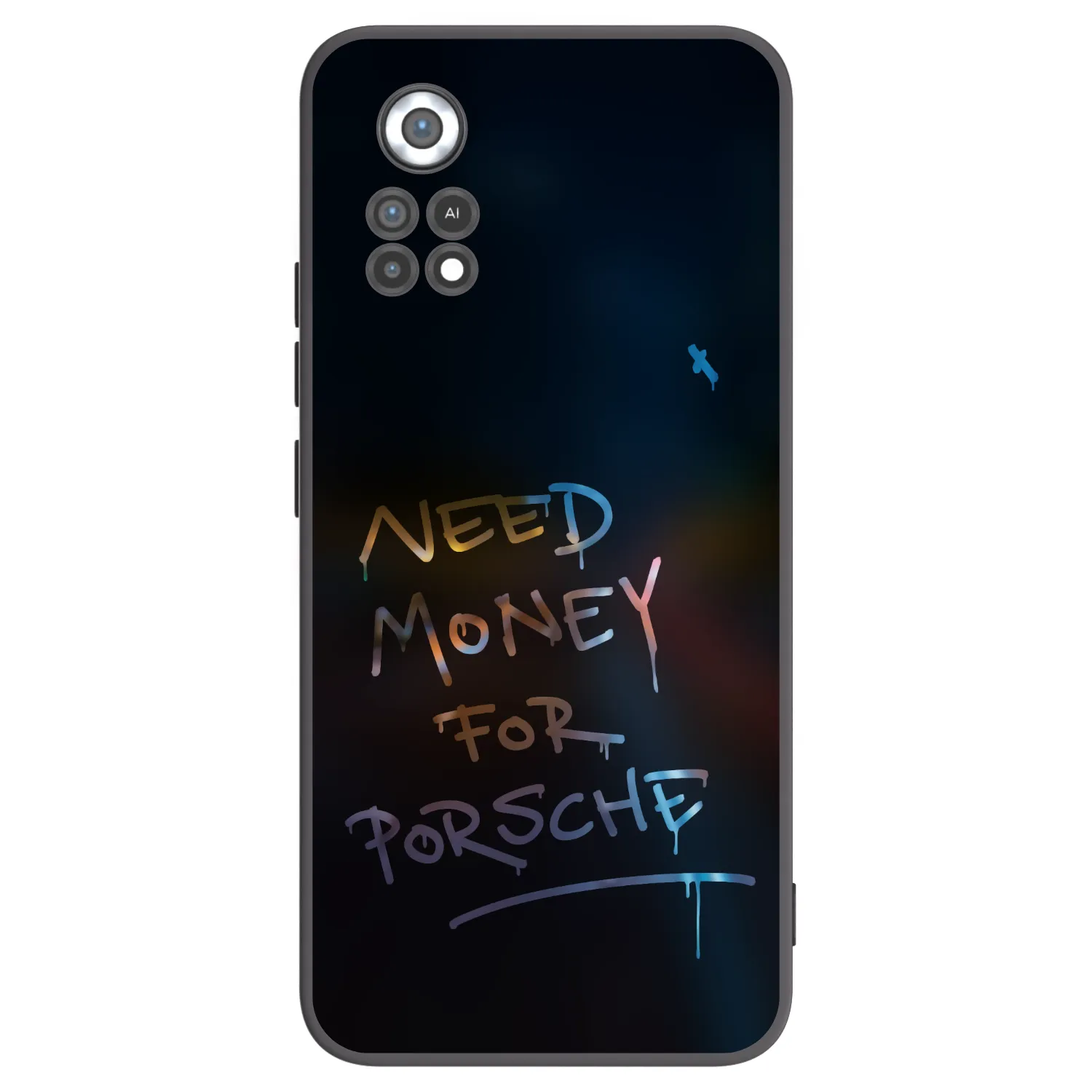 Picasee silikonový černý obal pro Xiaomi Poco X4 Pro 5G - Neon Nights