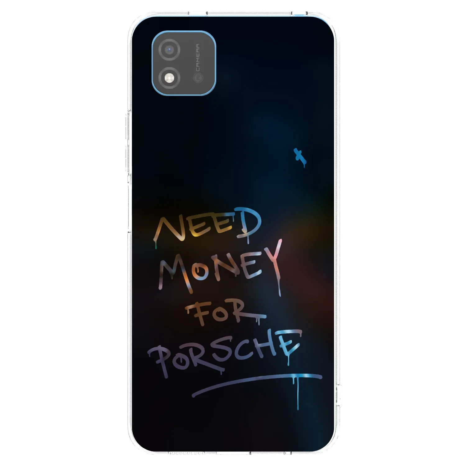 Picasee silikonový průhledný obal pro Realme C11 (2021) - Neon Nights