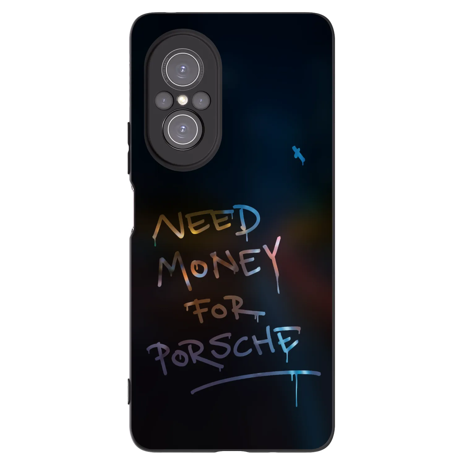 Picasee silikonový černý obal pro Huawei Nova 9 SE - Neon Nights