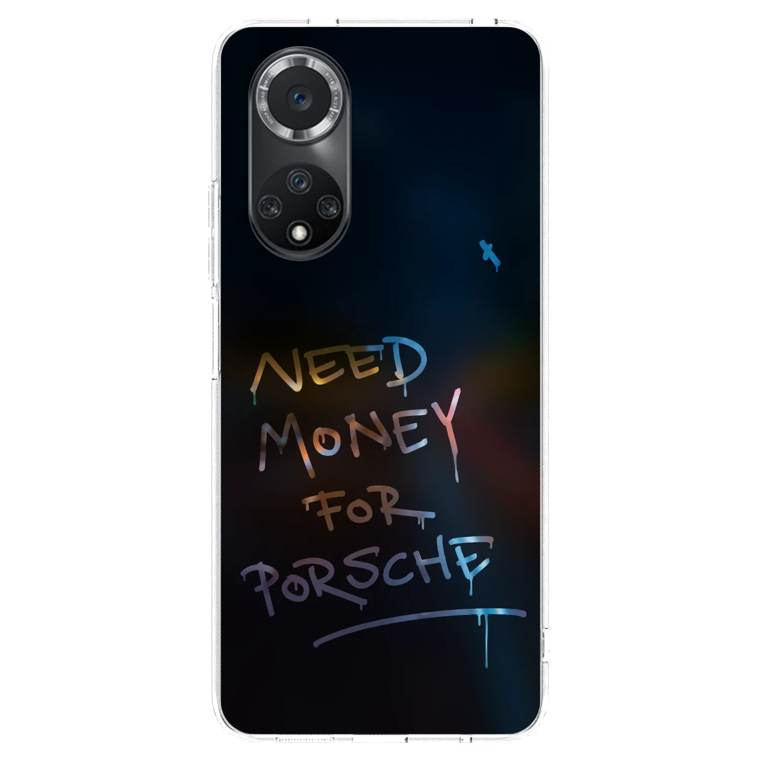 Picasee silikonový průhledný obal pro Huawei Nova 9 SE - Neon Nights