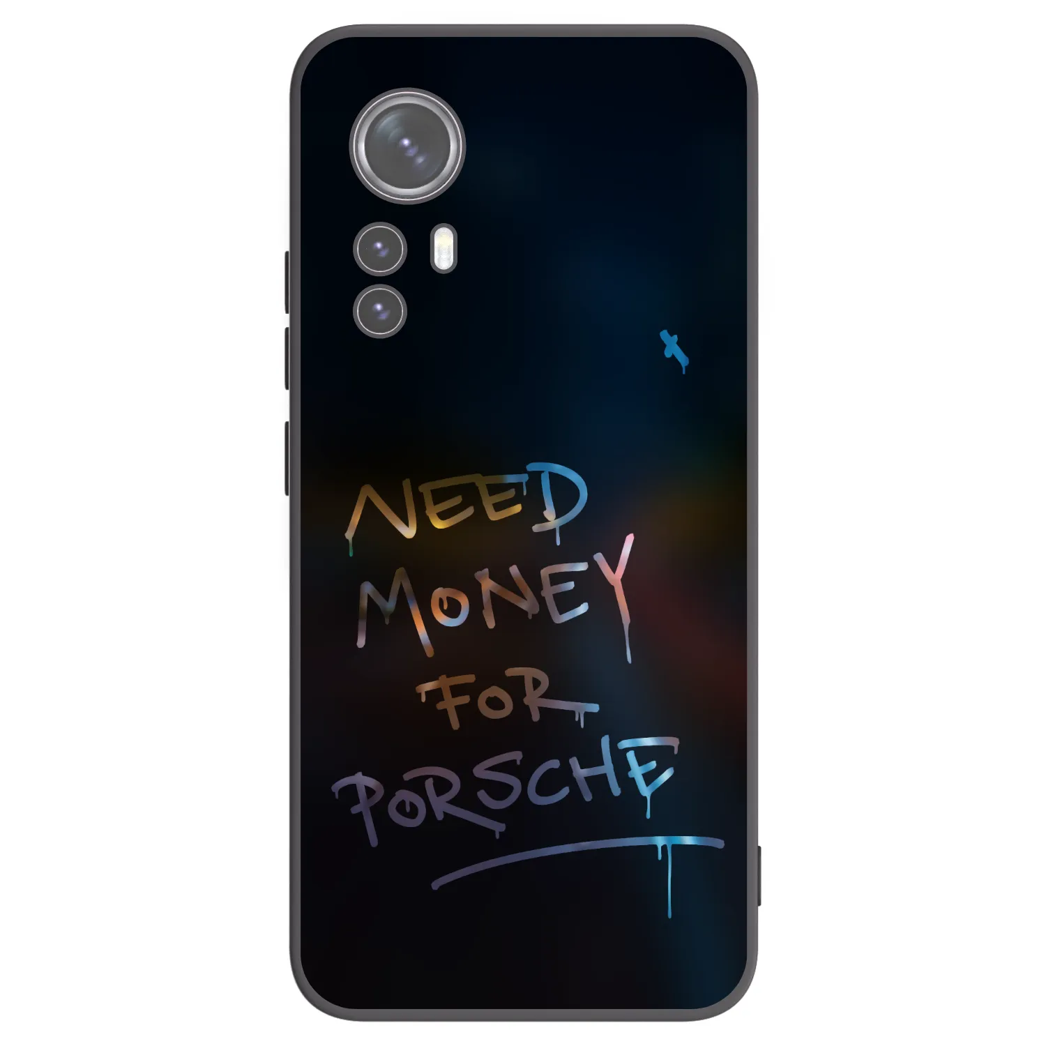 Picasee silikonový černý obal pro Xiaomi 12 - Neon Nights