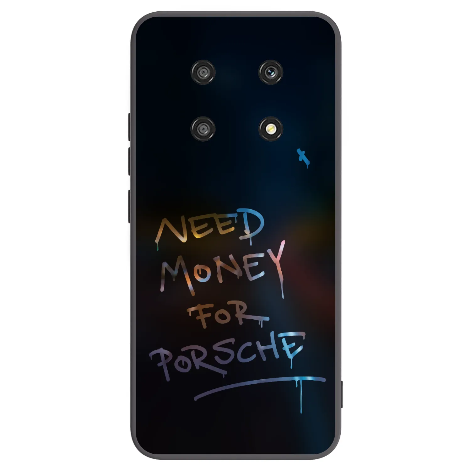 Picasee silikonový černý obal pro Honor Magic4 Lite 5G - Neon Nights