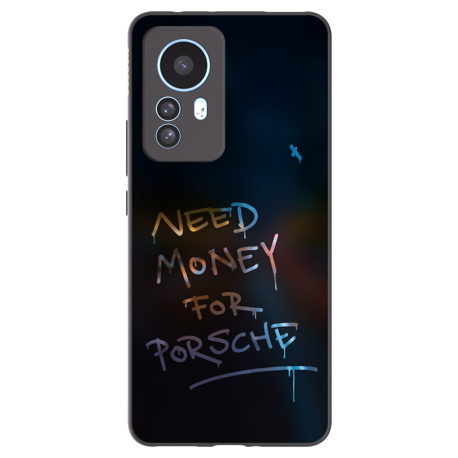 Picasee silikonový černý obal pro Xiaomi 12T Pro - Neon Nights