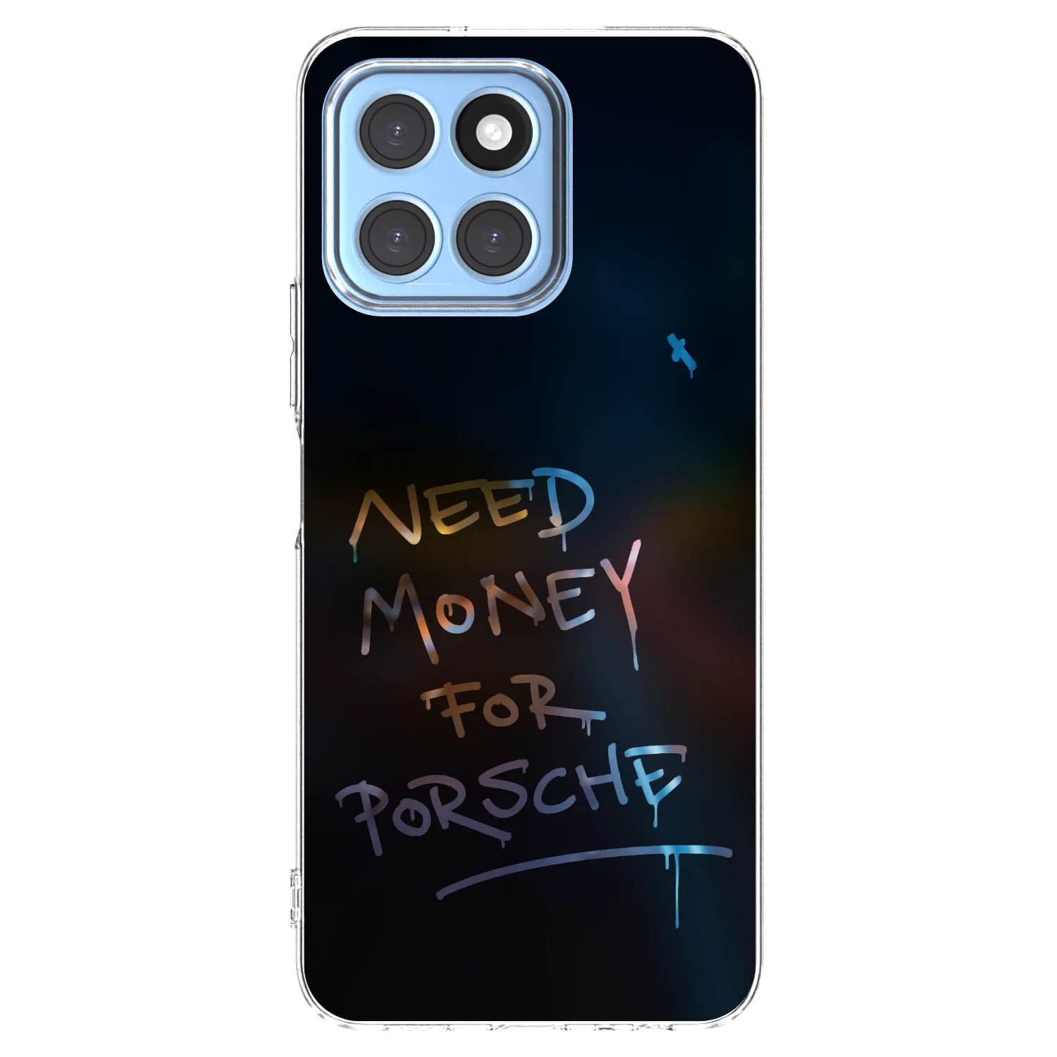 Picasee silikonový průhledný obal pro Honor X6 - Neon Nights