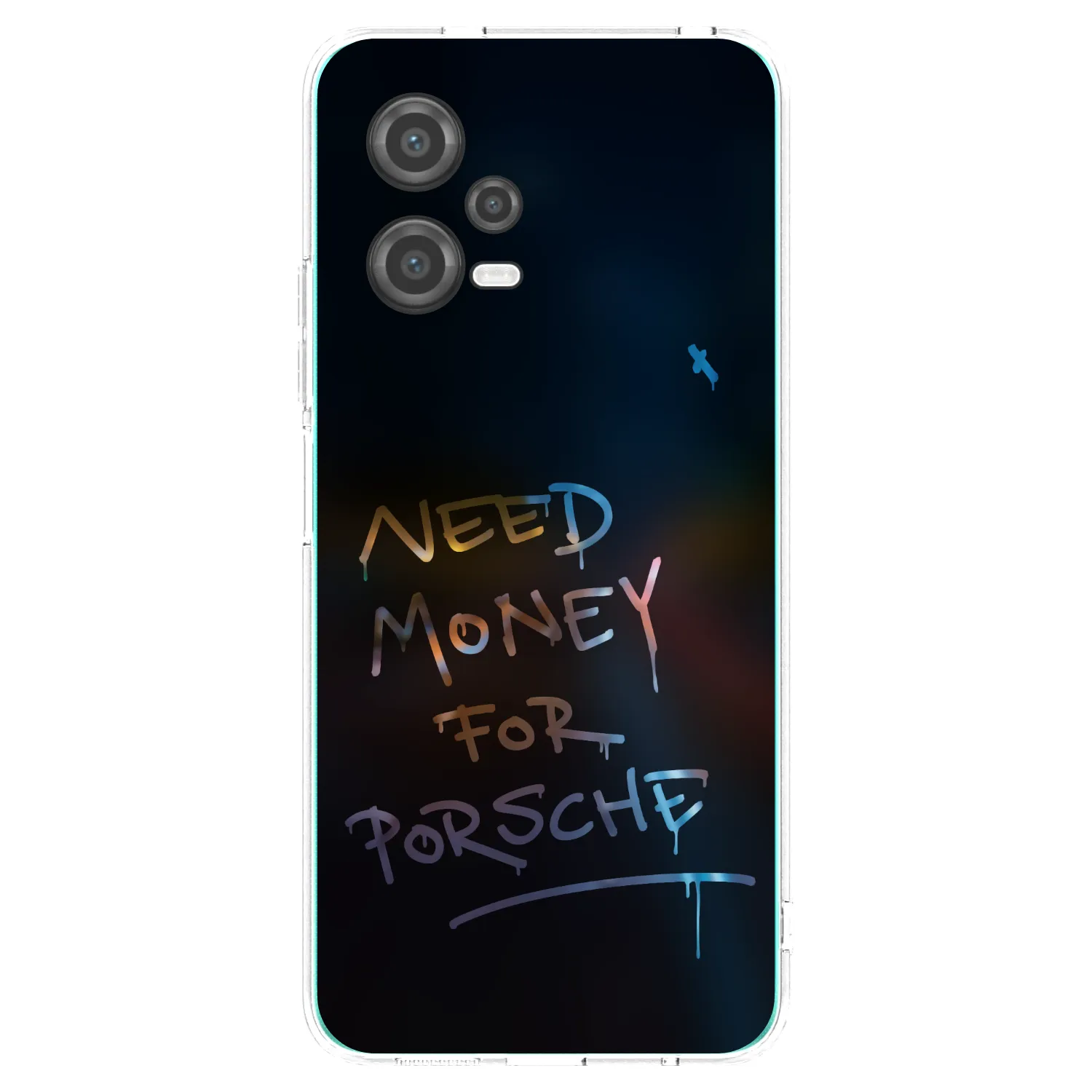 Picasee silikonový průhledný obal pro Xiaomi Poco X5 - Neon Nights